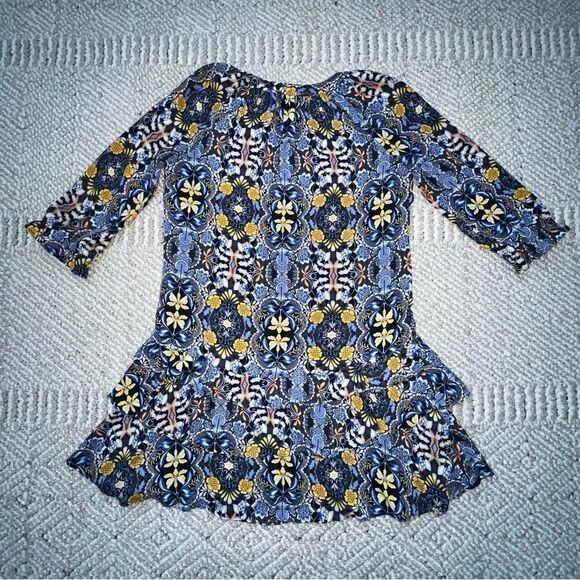 Loft Floral Ruffle Swing Dress - Sz XSP - Picture 10 of 16